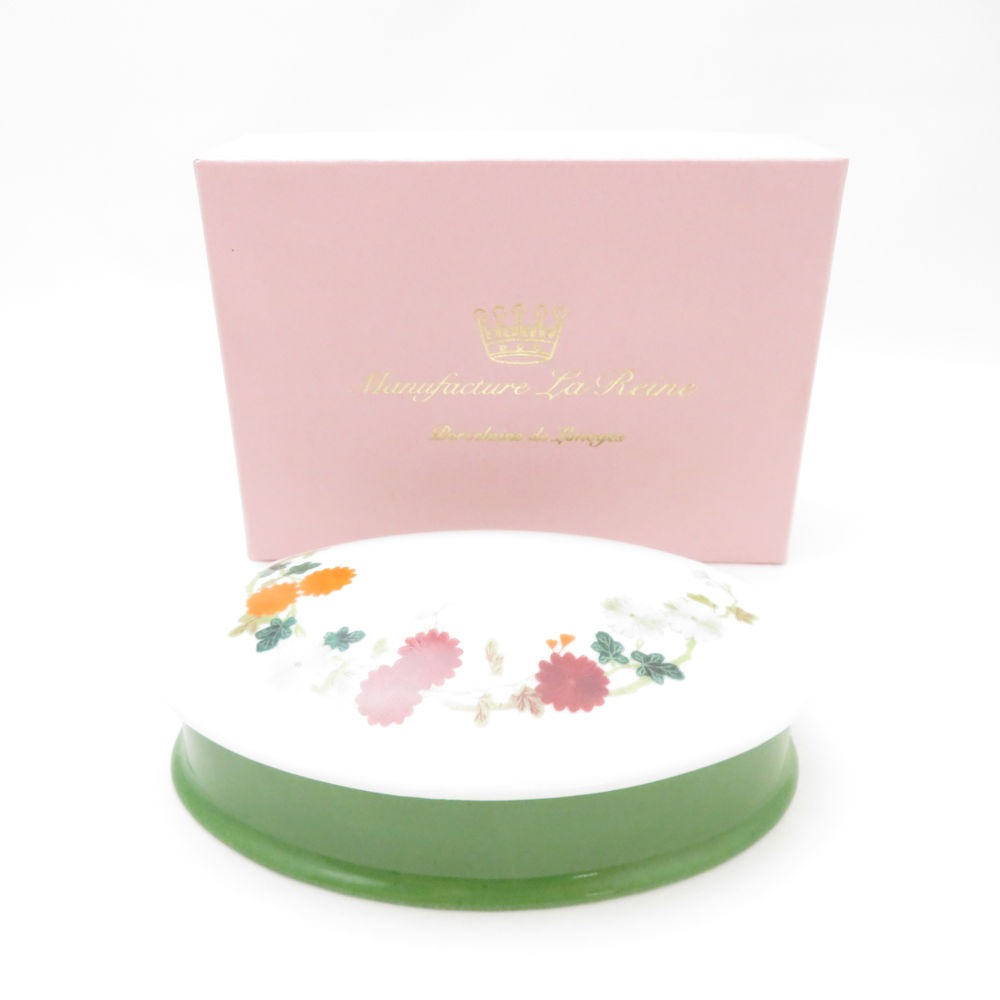 未使用 Limoges リモージュ HAYASHIBARA ARTS MINT 林原美術ミント 小物入れ La Reine ラレーヌ SY12933K1 【中古】
