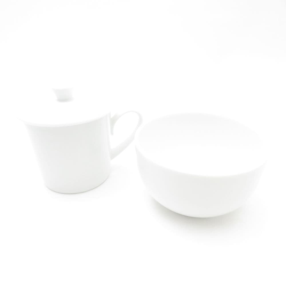 美品 Noritake ノリタケ Lanka Porcelain テイスティングカップ ボウル 2点 セット 蓋付マグカップ 碗 SY12982E1 【中古】