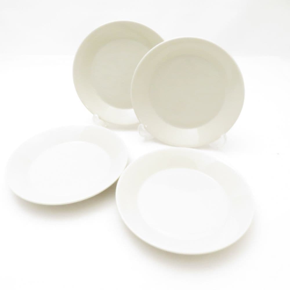 美品 ARABIA アラビア ティーマ ミニプレート 4枚 セット 14cm 小皿 王冠 北欧 ヴィンテージ SU12828T2 【中古】