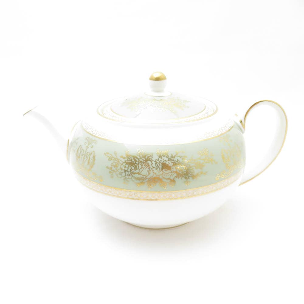 WEDGWOOD ウェッジウッド コロンビアセージグリーン ティーポット 1点 SM4281K1 【中古】