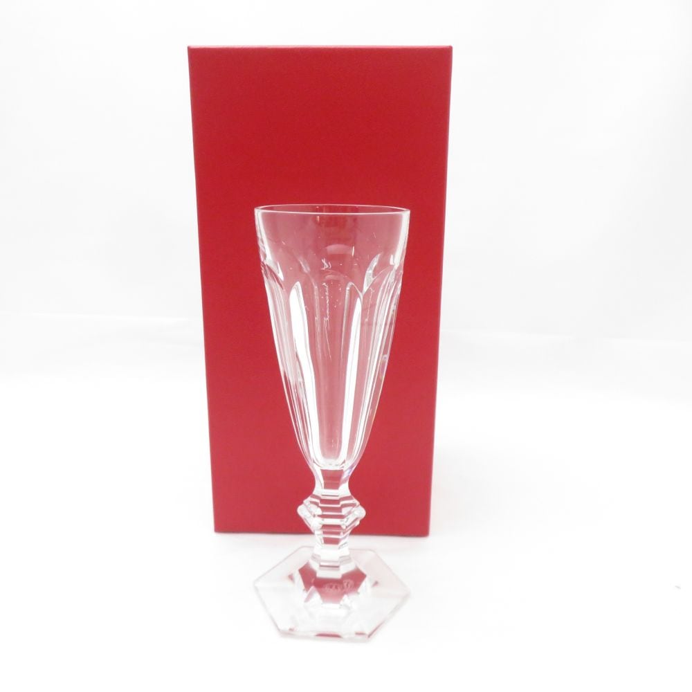 美品 Baccarat バカラ アルクール シャンパンフルート 1客 クリスタル H18 グラス SY12958R1 【中古】