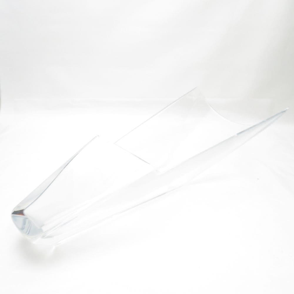 Baccarat バカラ ディーバ 花瓶 1点 クリスタル 花びん フラワーべース、横置き型 SY12964R1 【中古】