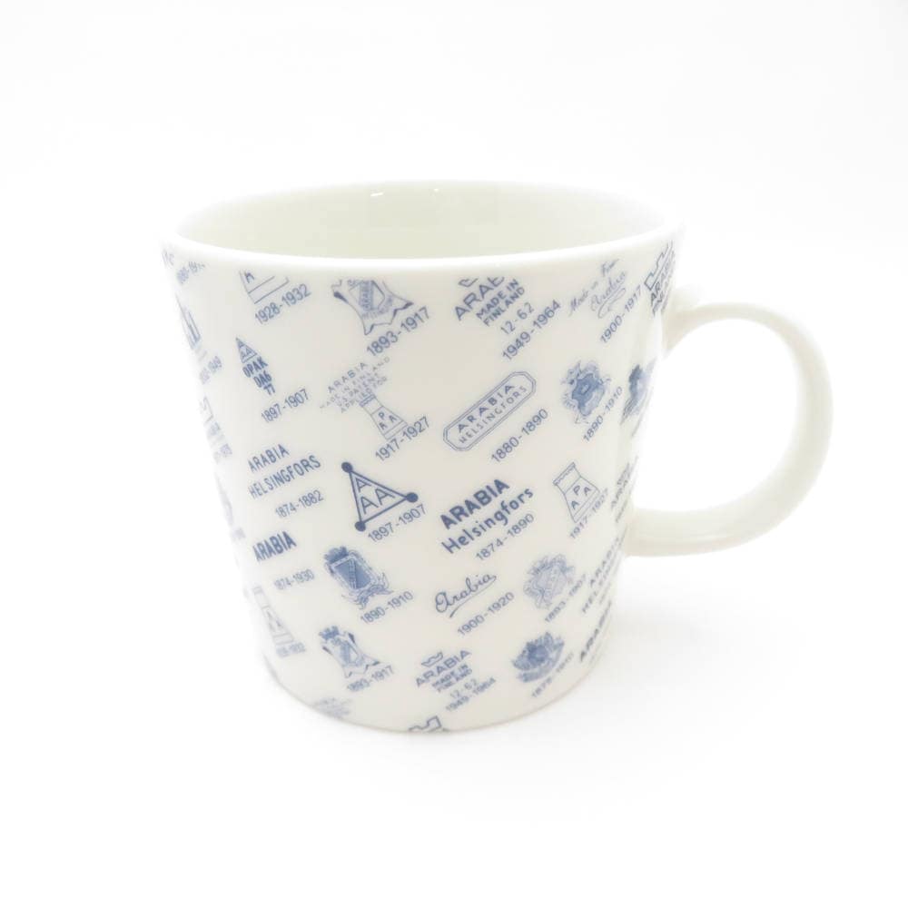 美品 ARABIA アラビア ファクトリー マグカップ 1点 コップ 北欧 フィンランド SY13029D2 【中古】