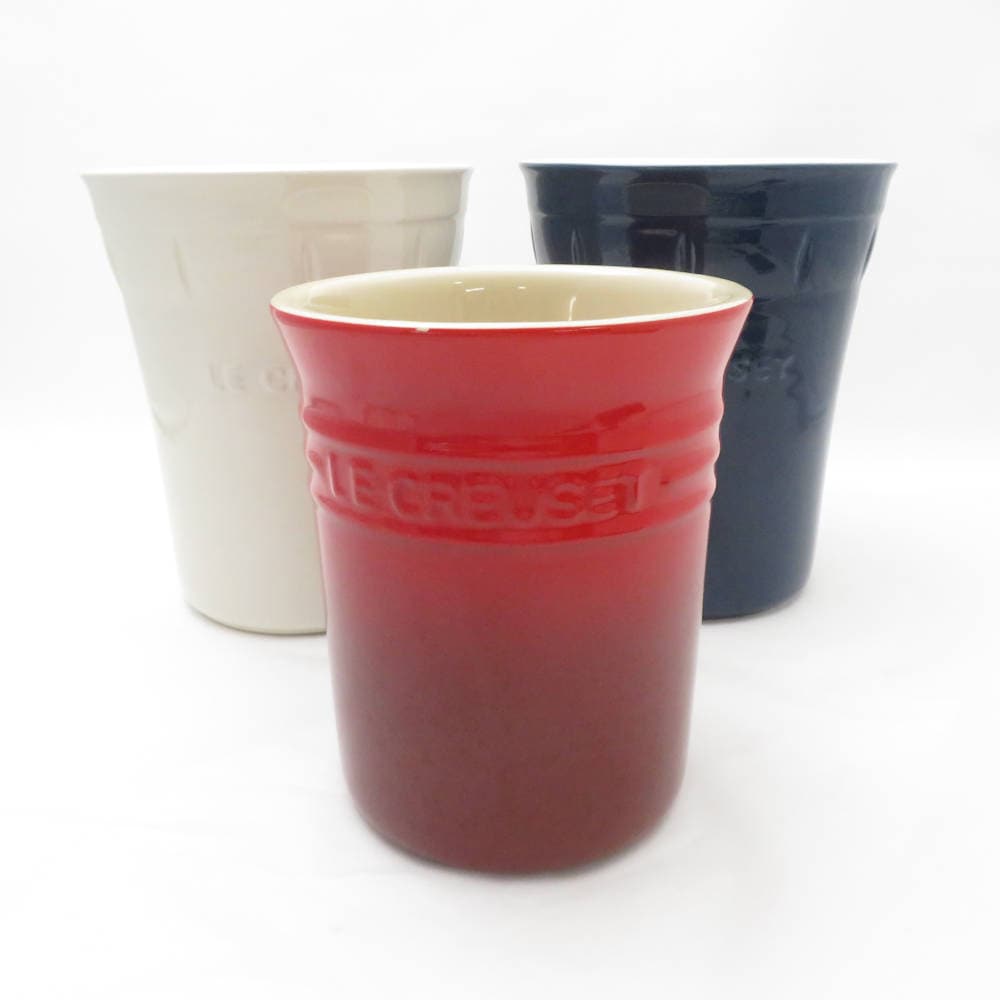 Le Creuset ルクルーゼ キッチンツールスタンド 3点 セット SM4309A2 【中古】