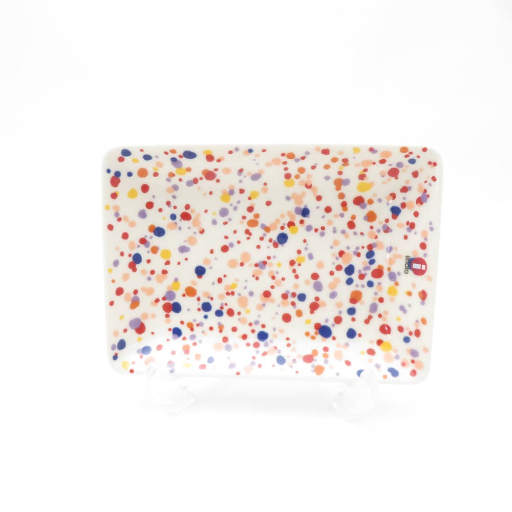 未使用 iittala イッタラ ヘレ スクエアプレート 1枚 アメジスト 10×15 15cm 長方形 北欧 SM4400B2 【中古】