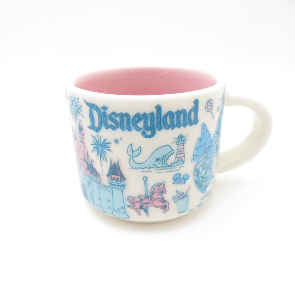美品 STARBUCKS スターバックス BEEN THERE SERIES ディズニーランド THE HAPPIEST PLACE ON EARTH マグカップ スタバ アメリカ ミニ SM4353V2 【中古】