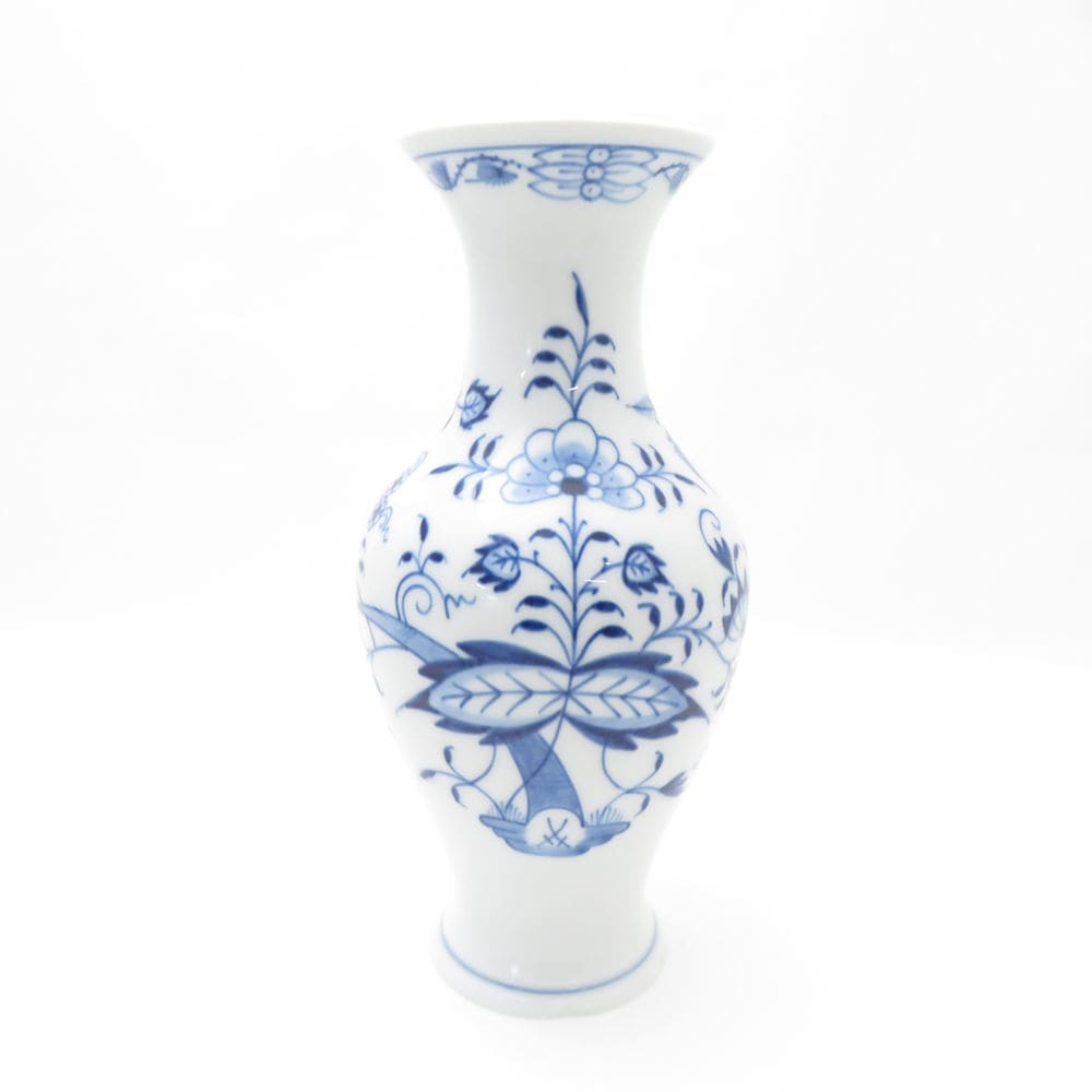 MEISSEN マイセン ブルーオニオン 花瓶 フラワーベース SM4388T2 【中古】