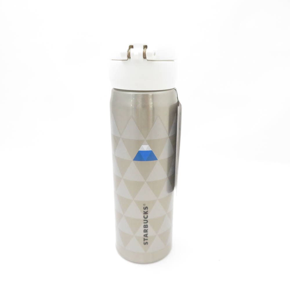 美品 STARBUCKS スターバックス 富士山 ハンディステンレスボトル 1点 スタバ 水筒 500ml サーモス SC8753B4 【中古】