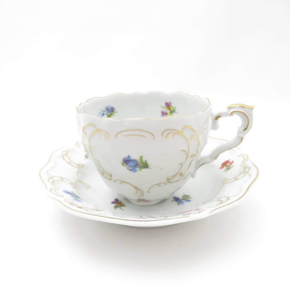 美品 Lindner リンドナー ベルサイユ カップ＆ソーサー 1客 金彩 SM4486C1 【中古】