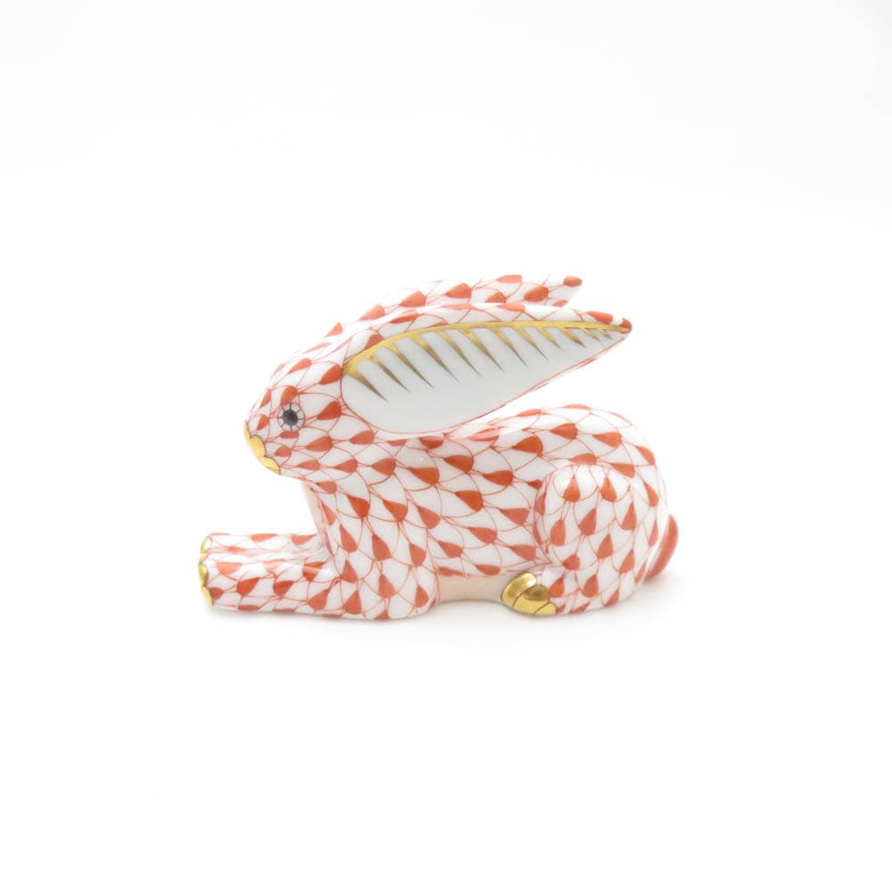 未使用 Herend ヘレンド 干支 2011 うさぎ 卯 置物 1点 フィギュリン 兎 ウサギ SC8662A2 【中古】