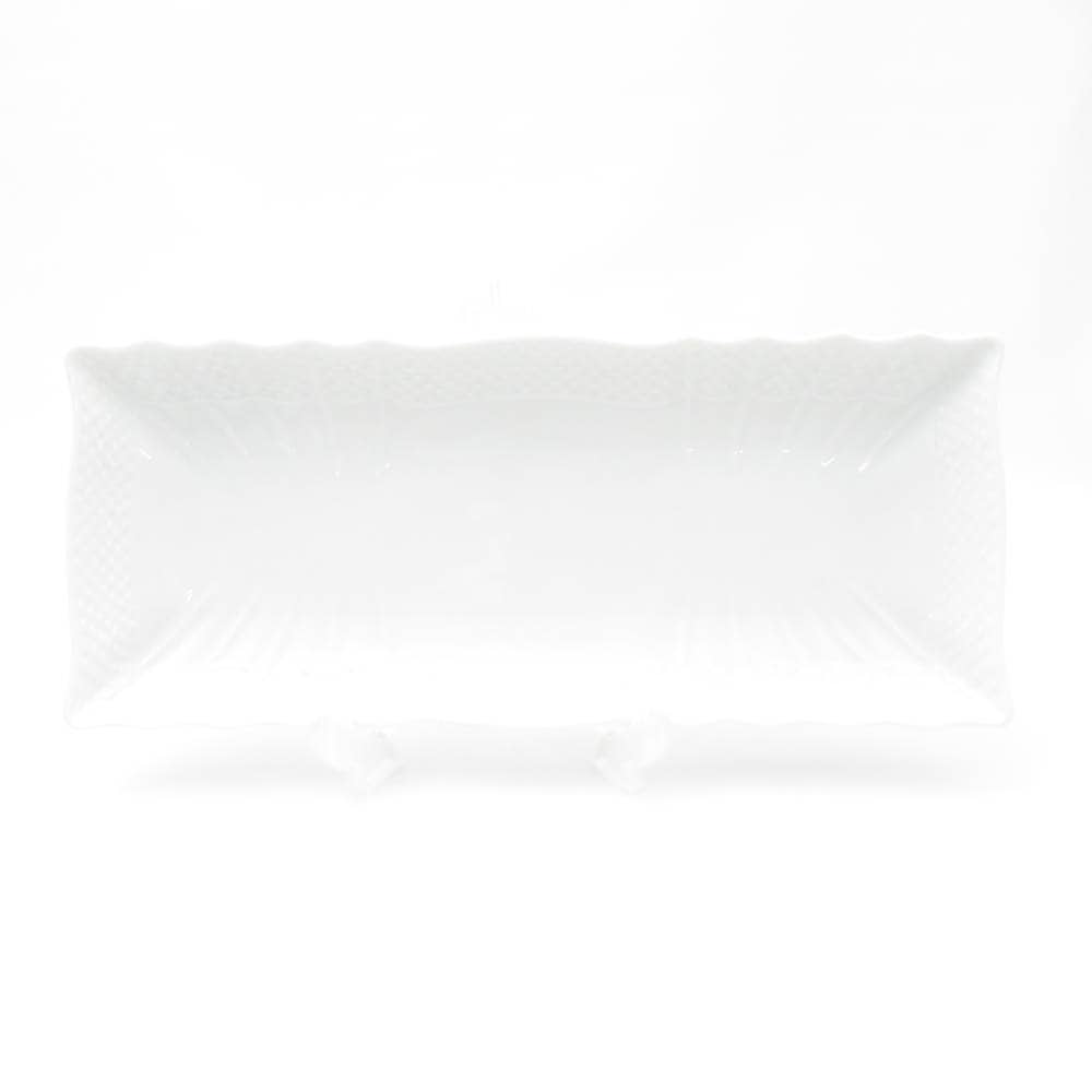 Richard Ginori リチャードジノリ ベッキオホワイト 長方形皿 1枚 29cmプレート SC8676A3 【中古】