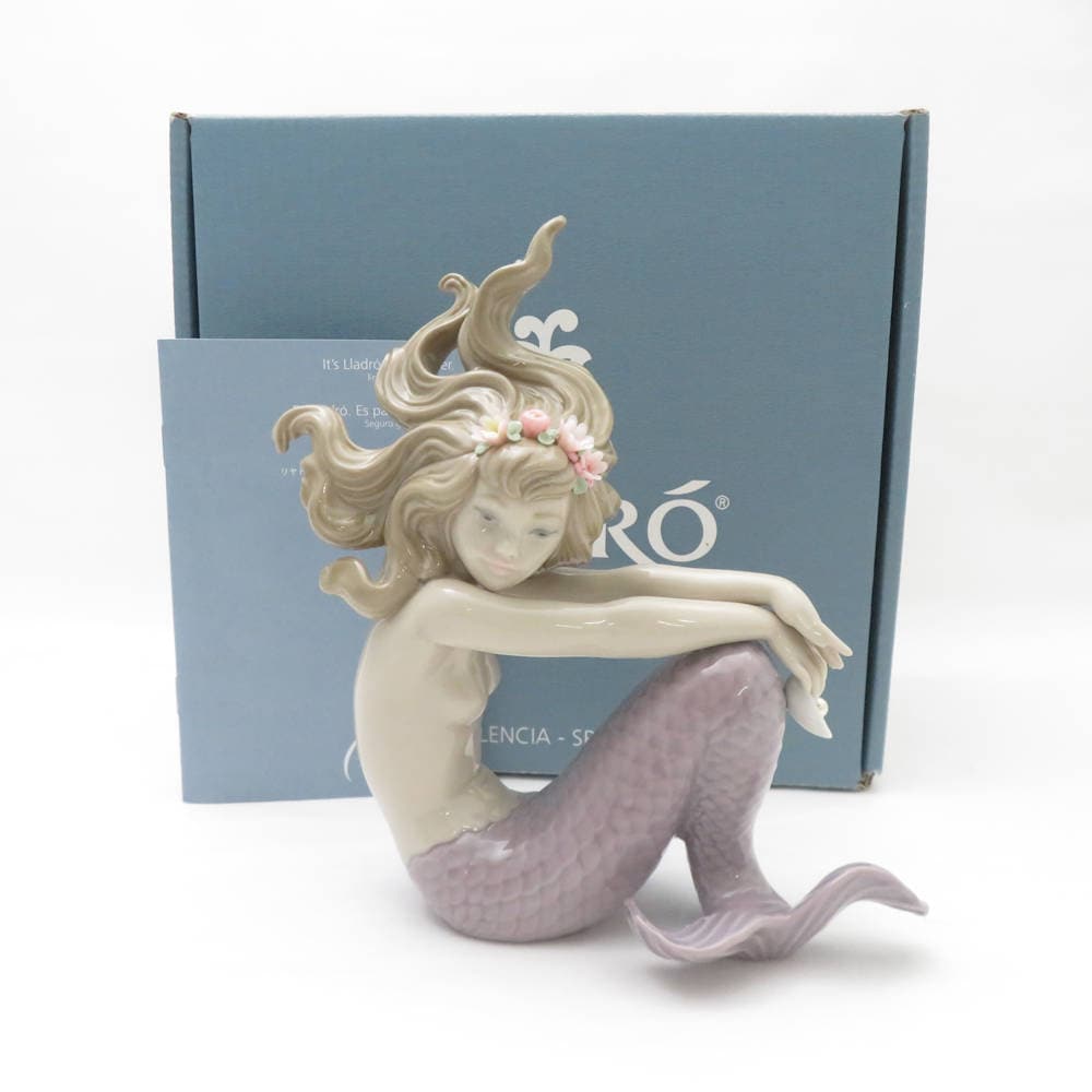 美品 LLADRO リヤドロ 1413 イリュージョン フィギュリン 1点 インテリア 置物 SN369Z 【中古】