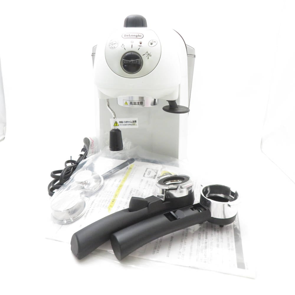 未使用 DeLonghi デロンギ EC200N エスプレッソ カプチーノメーカー 1点 エスプレッソマシン SN382Z 【中古】