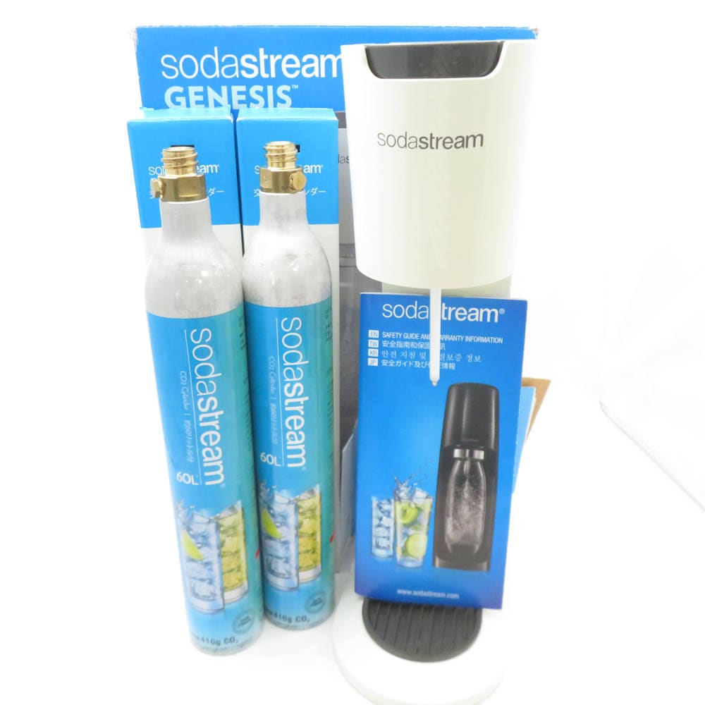 sodastream ソーダストリーム ジェネシス 炭酸水メーカー 1点 セット SD141Z 【中古】