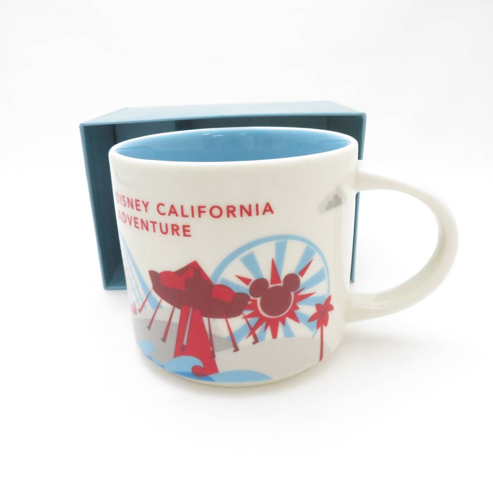 美品 STARBUCKS スターバックス You Are Here Collection ディズニー・カリフォルニア・アドベンチャー限定 マグカップ 1点 スタバ コーヒー 海外限定 アメリカ USA SU12973C2 【中古】