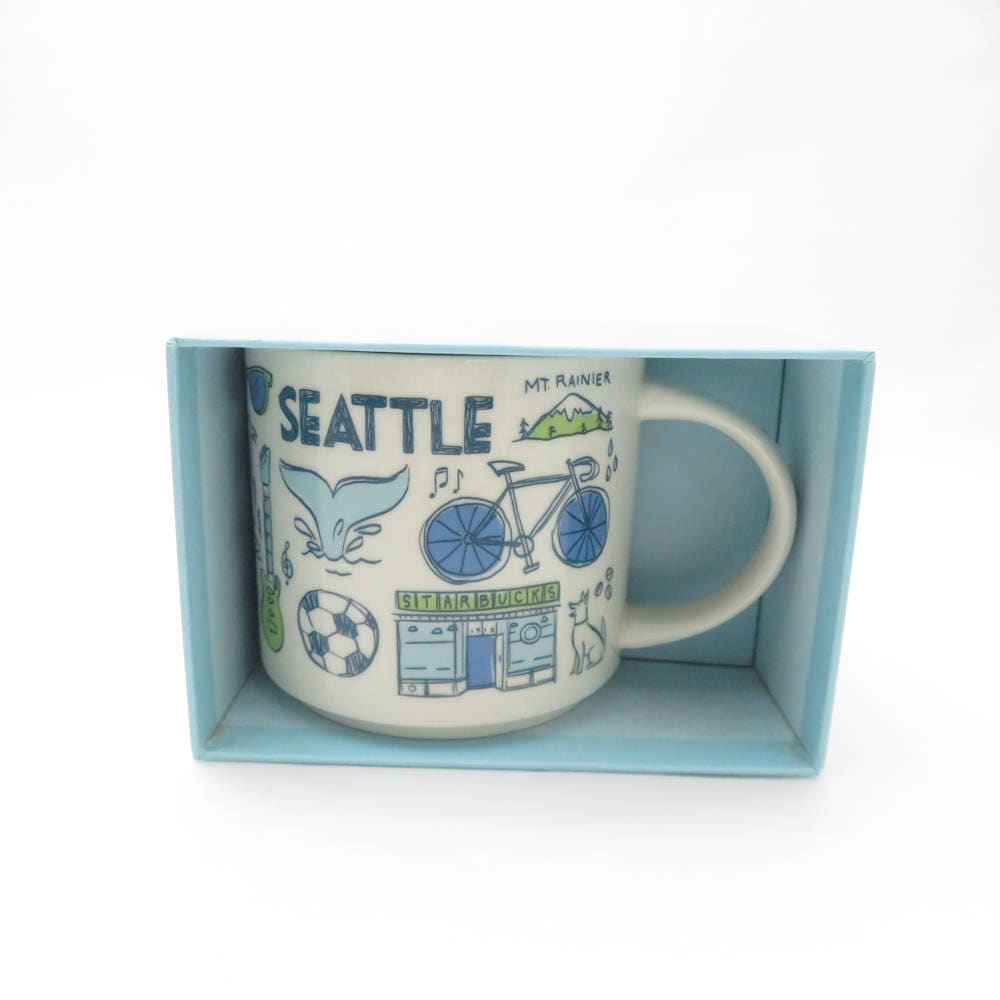 美品 STARBUCKS スターバックス Been There Series シアトル マグカップ 1点 スタバ コーヒー 海外限定 アメリカ USA SU12975C2 【中古】