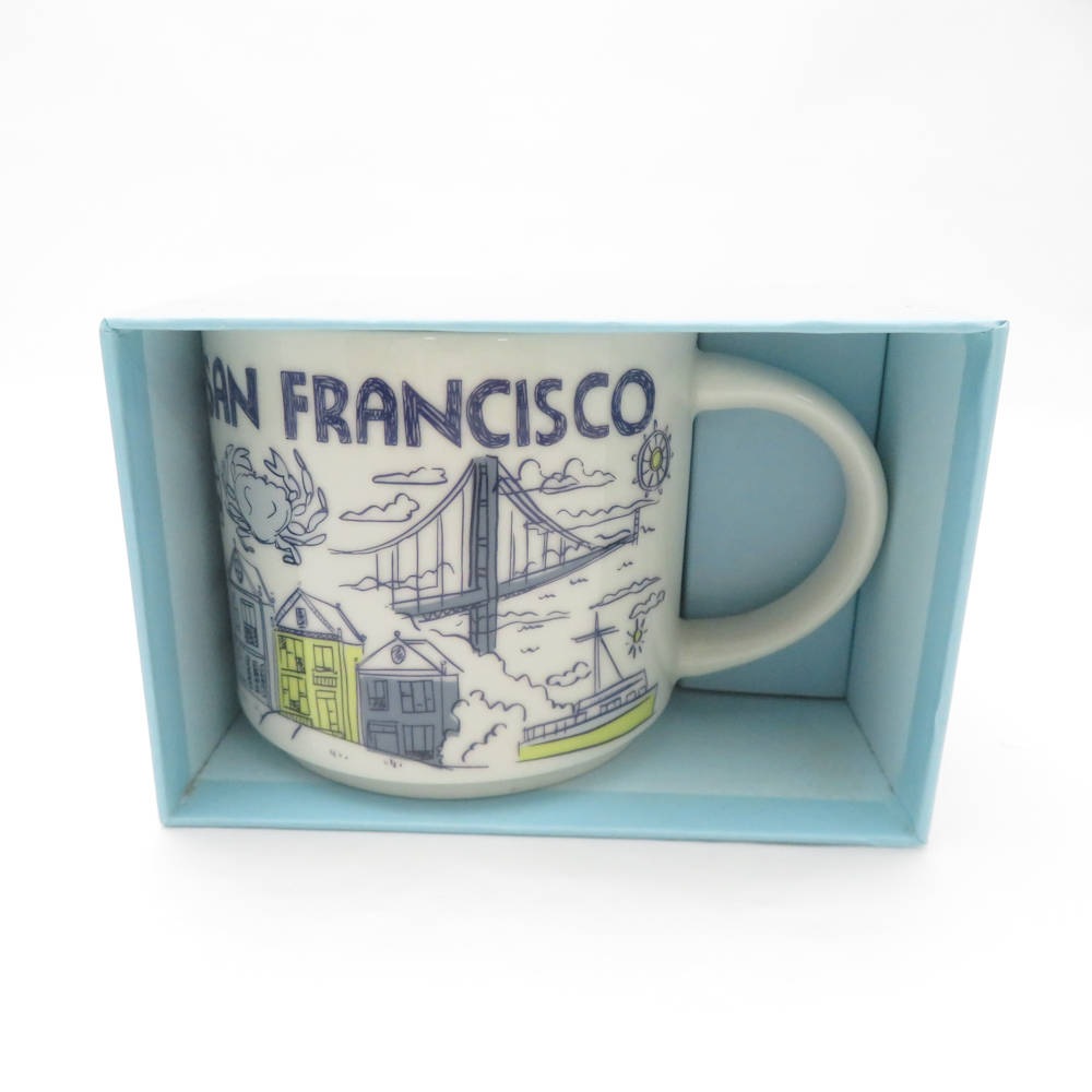 美品 STARBUCKS スターバックス Been There Series サンフランシスコ マグカップ 1点 スタバ コーヒー 海外限定 アメリカ USA SU12976C2 【中古】