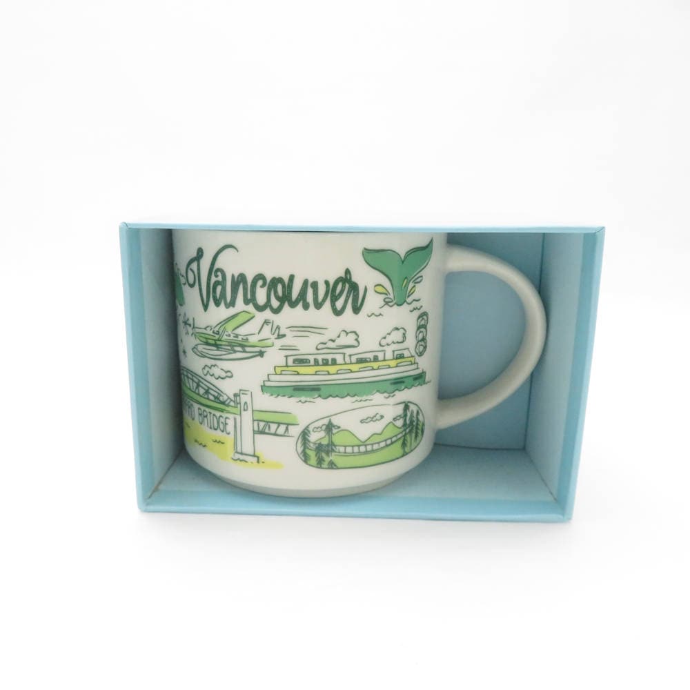 美品 STARBUCKS スターバックス Been There Series バンクーバー マグカップ 1点 スタバ コーヒー 海外限定 カナダ SU12977C2 【中古】
