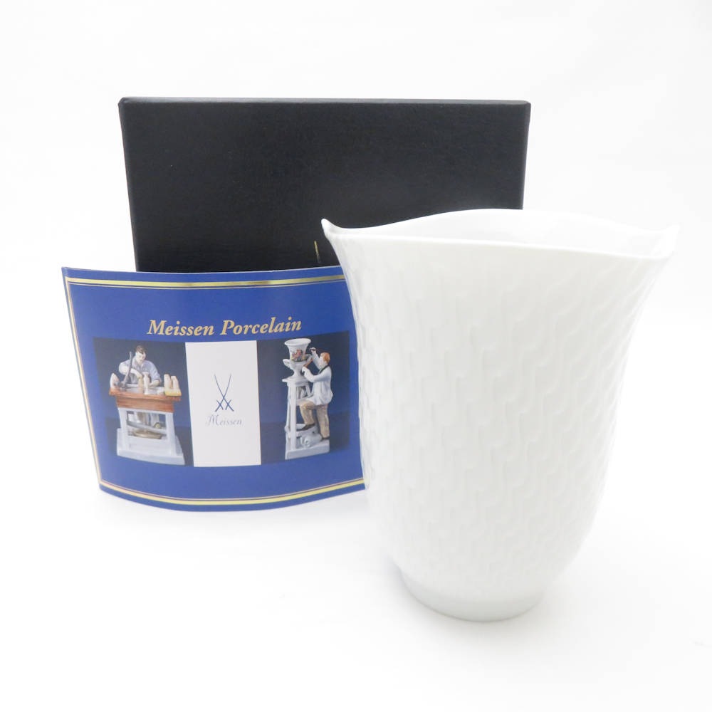 未使用 MEISSEN マイセン 波の戯れ フリーカップ 1点 タンブラー SU13016R2 【中古】