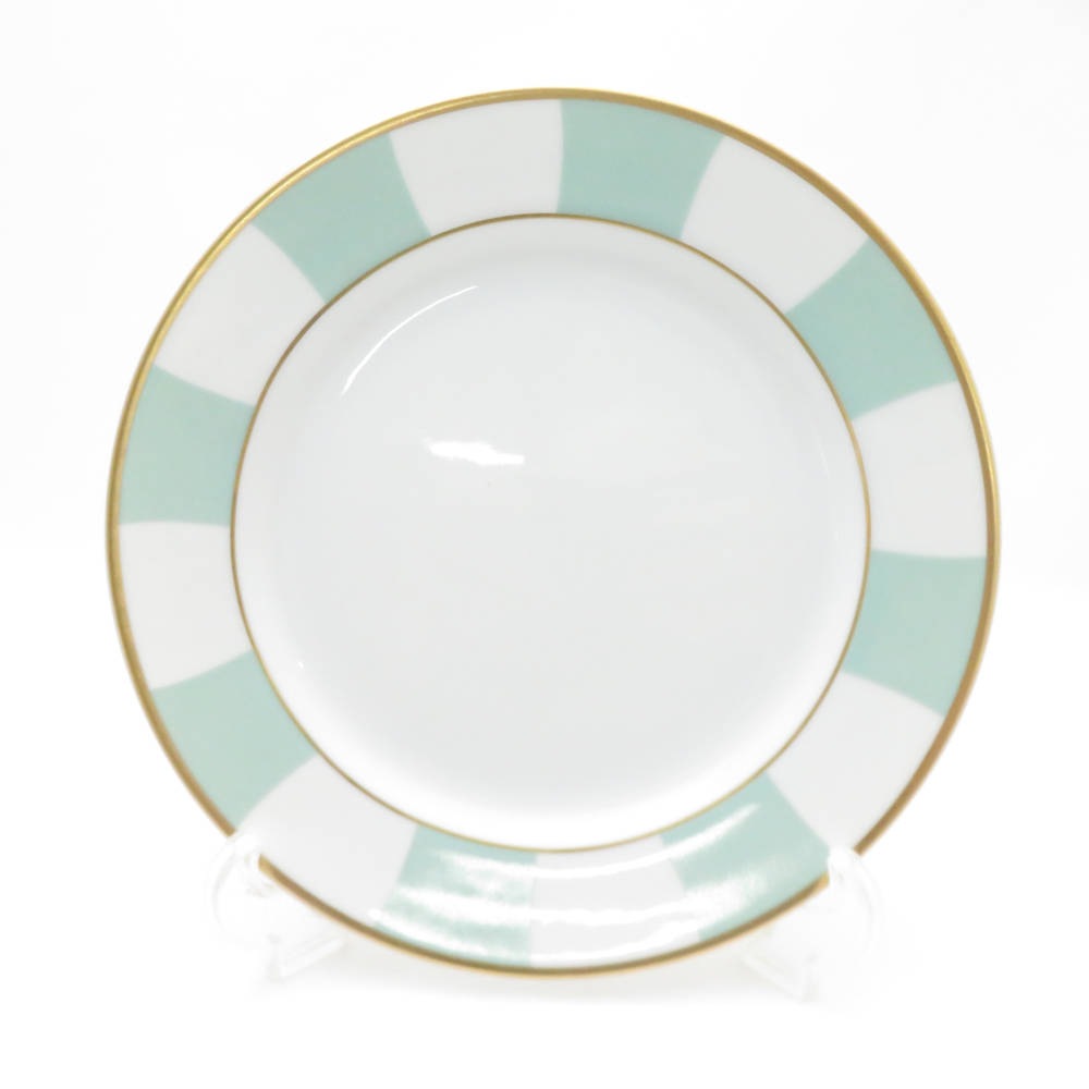 美品 BERNARDAUD ベルナルド ギャラリーロワイヤル 中皿 1枚 21cmプレート パン ケーキ デザート SM4464X2 【中古】