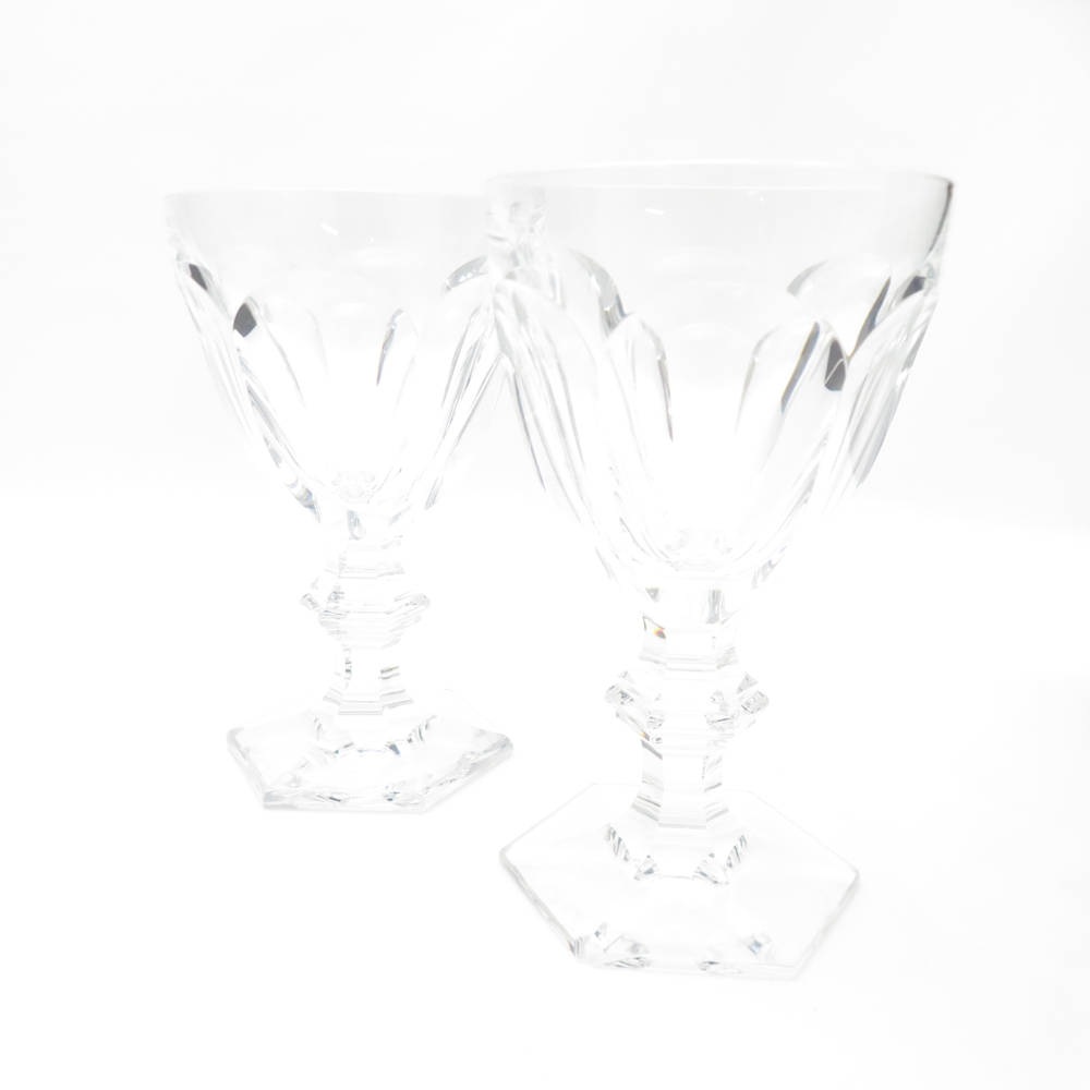 Baccarat バカラ アルクール ワイングラス 2客 ペア XL エクストララージ 高さ15.5cm SM4490H1 【中古】