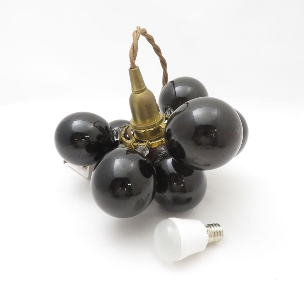 難有 オカベマキコ しゃぼんランプ 1点 照明 電気 バブル ライト レア 希少 SO3614K2 【中古】