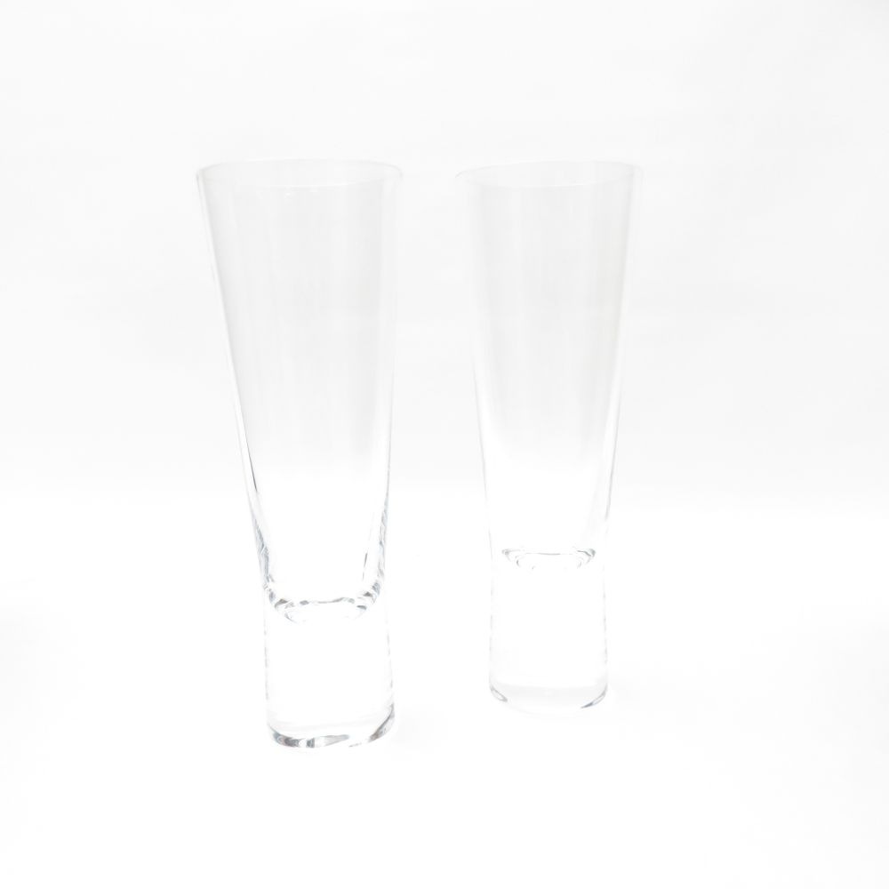 iittala イッタラ アールネ シャンパングラス 2客 ペア SM4543K1 【中古】