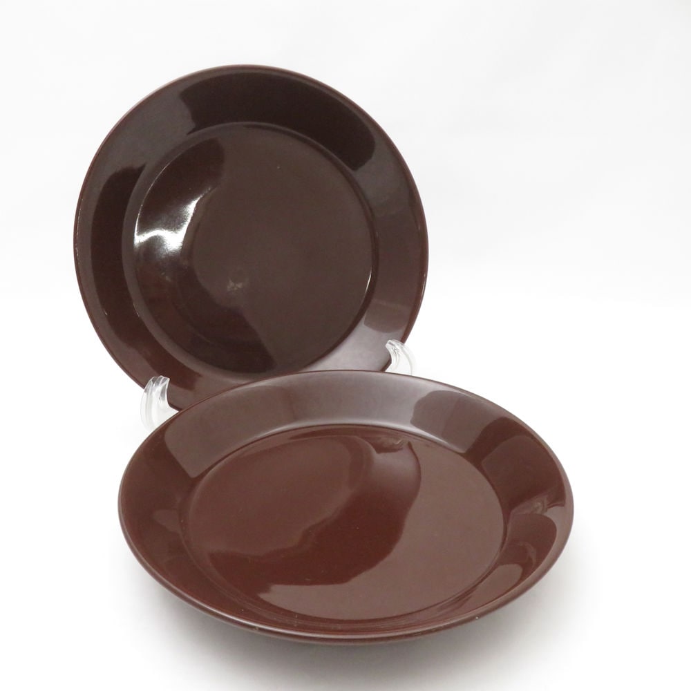 iittala イッタラ ティーマ 中皿 2枚 ペア 17cmプレート 廃盤色 SC8837P1 【中古】