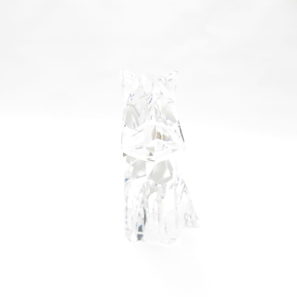美品 SWAROVSKI スワロフスキー The Dog 置物 オブジェ インテリア 犬 SY13224Q1 【中古】