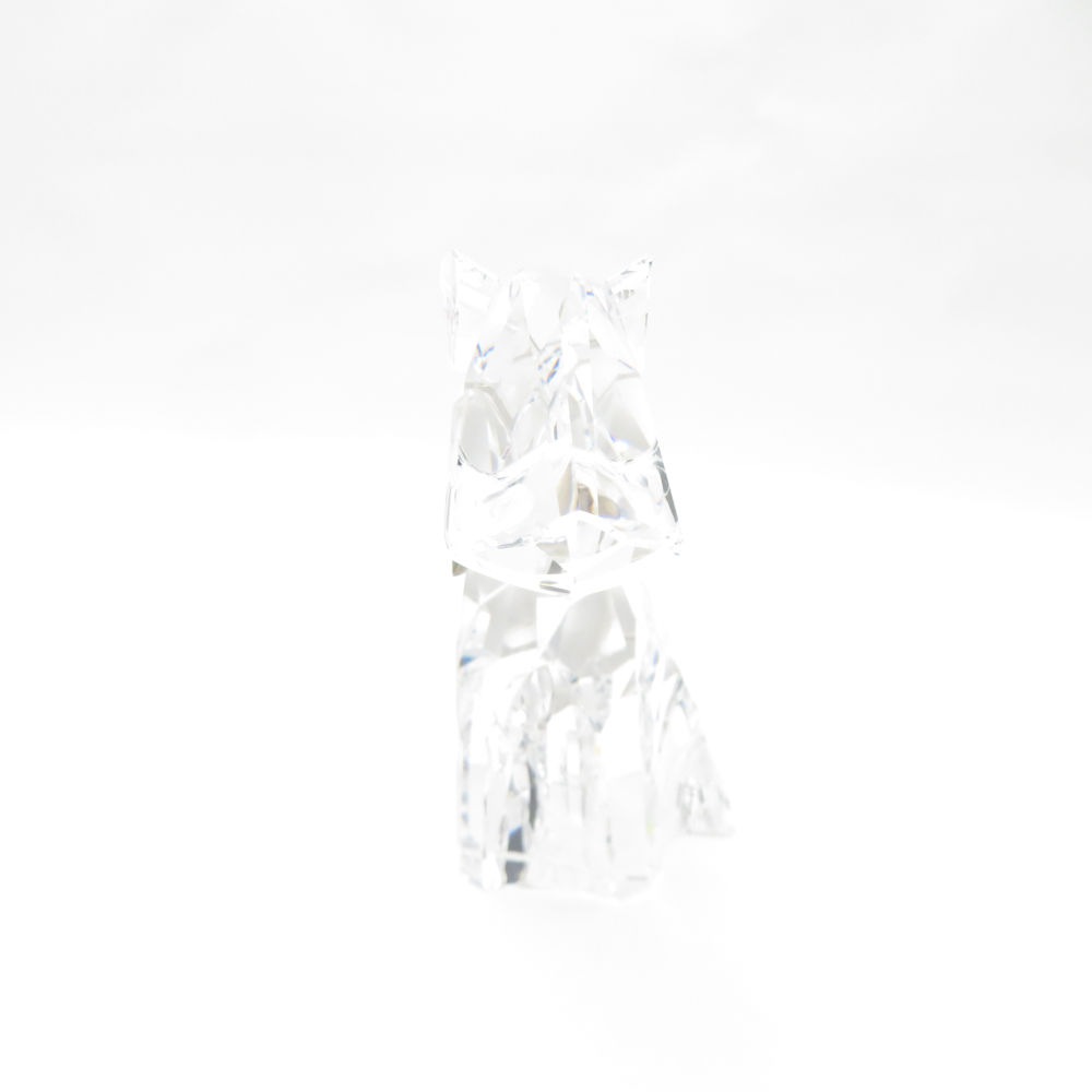 美品 SWAROVSKI スワロフスキー The Dog 置物 オブジェ インテリア 犬 SY13224Q1 【中古】