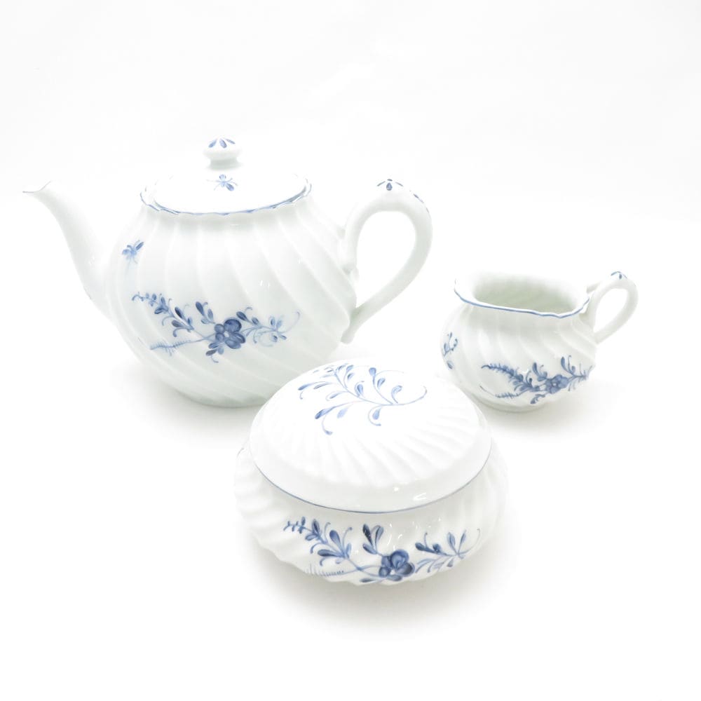 美品 HAVILAND アビランド ティーポット シュガーポット クリーマー 3点 セット SY13118J2 【中古】