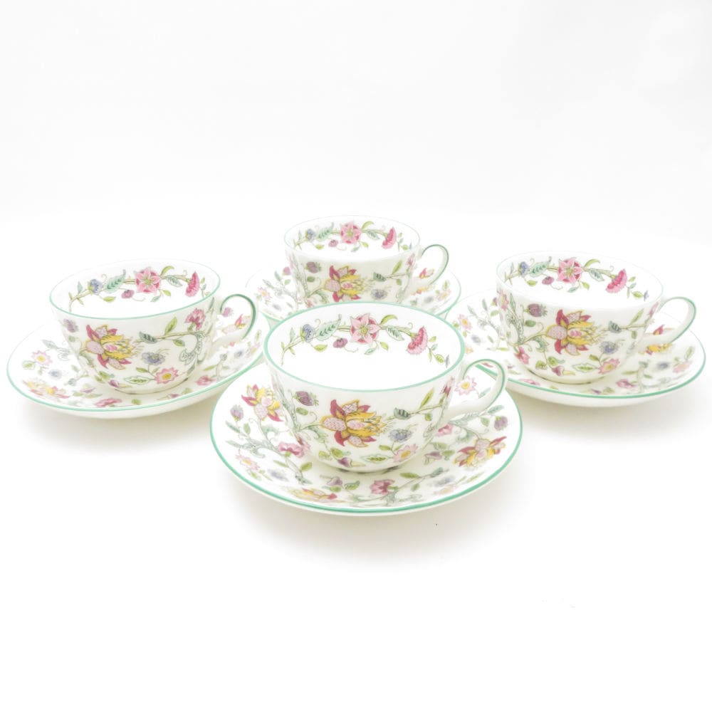 MINTON ミントン ハドンホール カップ＆ソーサー 4客 セット SM4552R1 【中古】