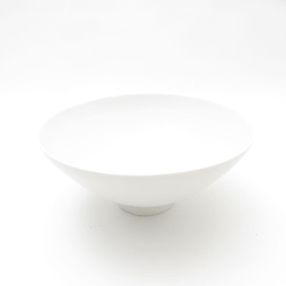 美品 Satoshi Takaku 高久敏士 飯碗 磁器 ライスボウル 深皿 ディープ SY13170S2 【中古】