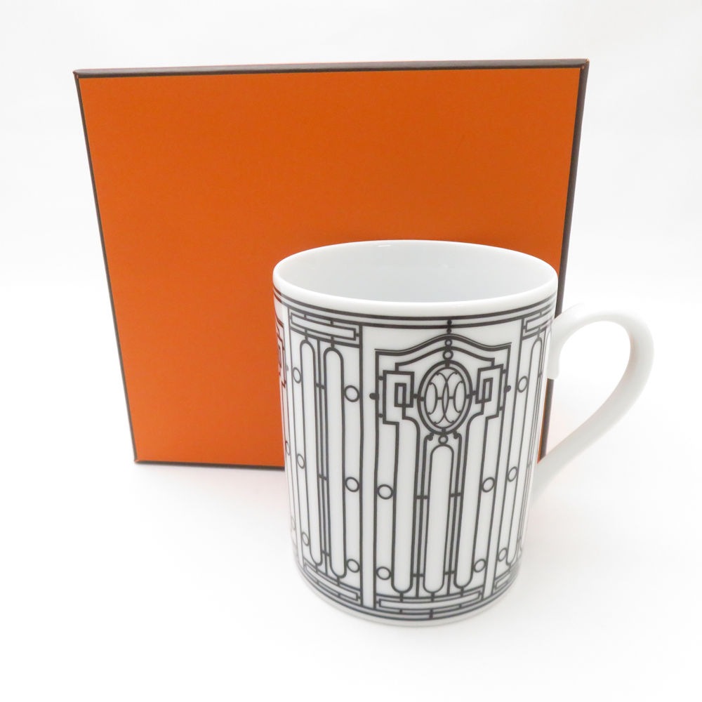 美品 HERMES エルメス H-DECO Hデコ マグカップ 1点 コップ SY13243K1  