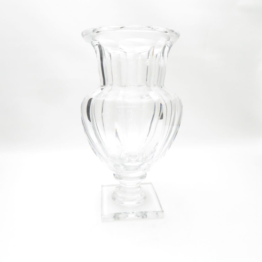 Baccarat バカラ マリールイーズ 花瓶 ベース 旧ロゴ 復刻版 希少 レア 花器 壺 SC8900H2 【中古】