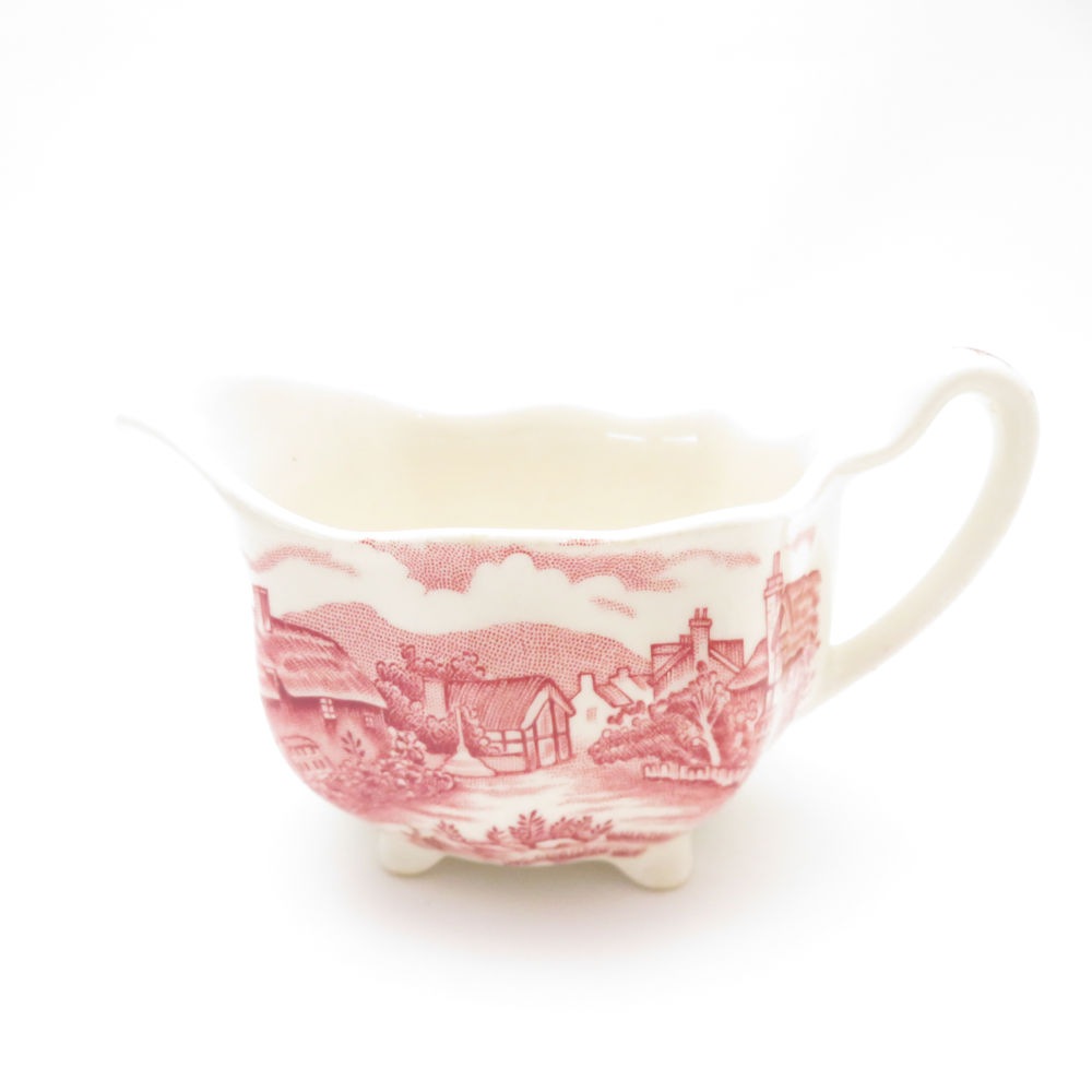 JOHNSON BROTHERS ジョンソンブラザーズ オールドブリテンキャッスルズ クリーマー ミルク ピッチャー クリーム SC8957H2 【中古】