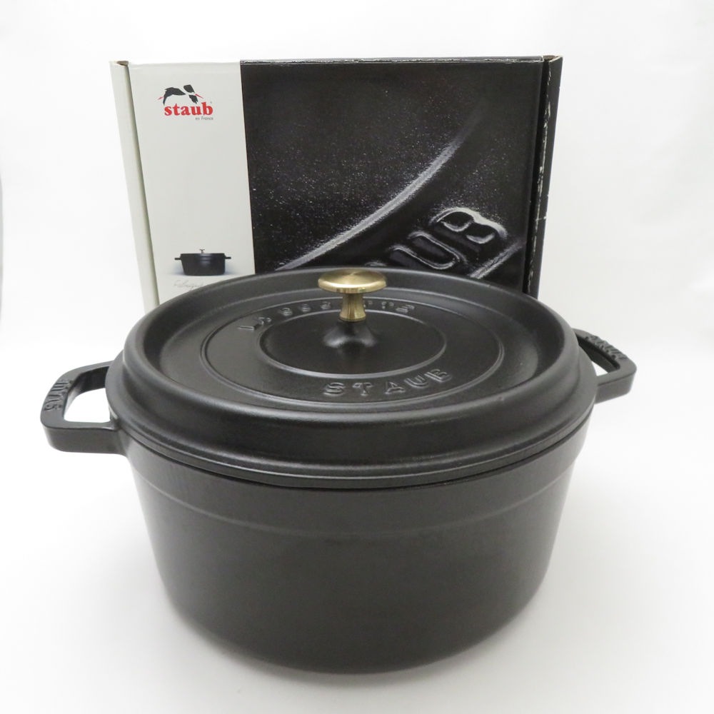 CHASSEUR シャスール オーバルキャセロール 17cm 未使用 CHASSEUR シャスール オーバルキャセロール 17cm 黒 グレー