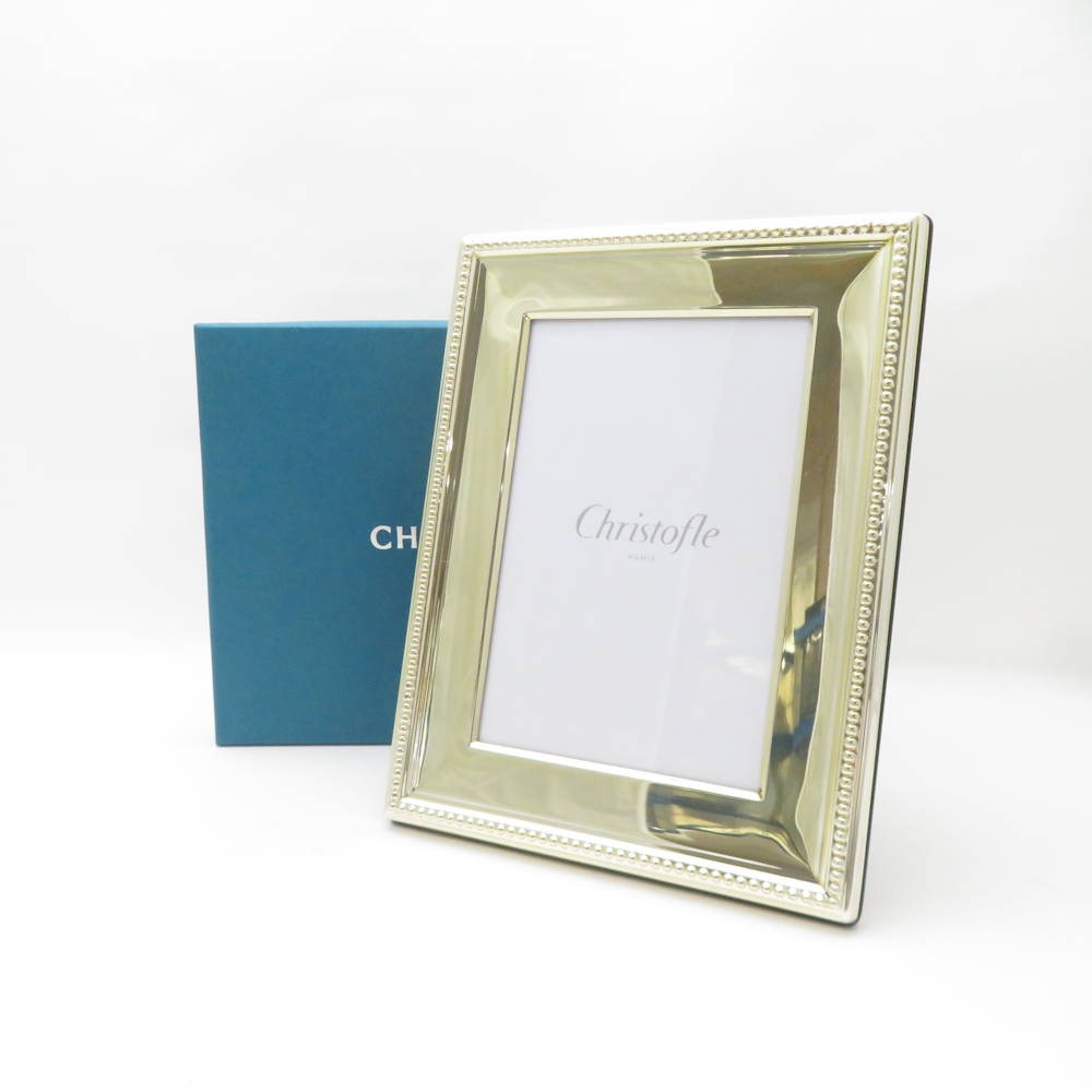 未使用 Christofle クリストフル フォトフレーム 1点 インテリア SD153K2 【中古】