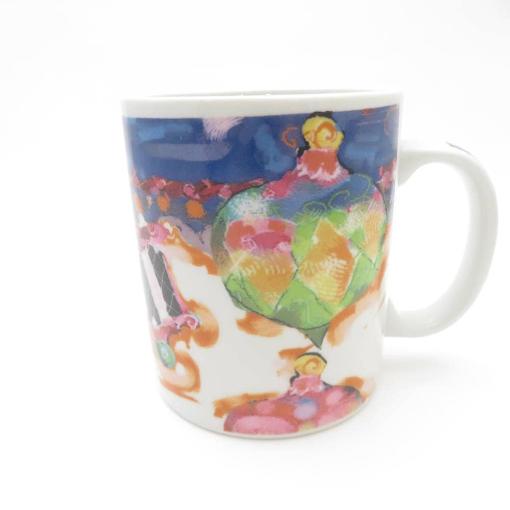 美品 STARBUCKS スターバックス Deborah Reinhart デボララインハート マグカップ 1点 スタバ コーヒー ティー SU13139P1 【中古】