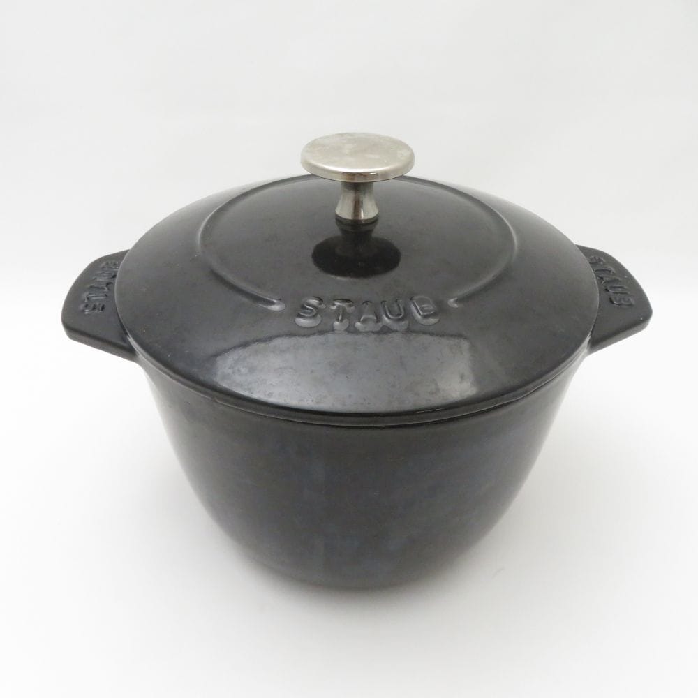 難有 STAUB ストウブ ラ・ココット de GOHAN 16 炊飯鍋 1点 ご飯 米 調理 SY13342Z 【中古】