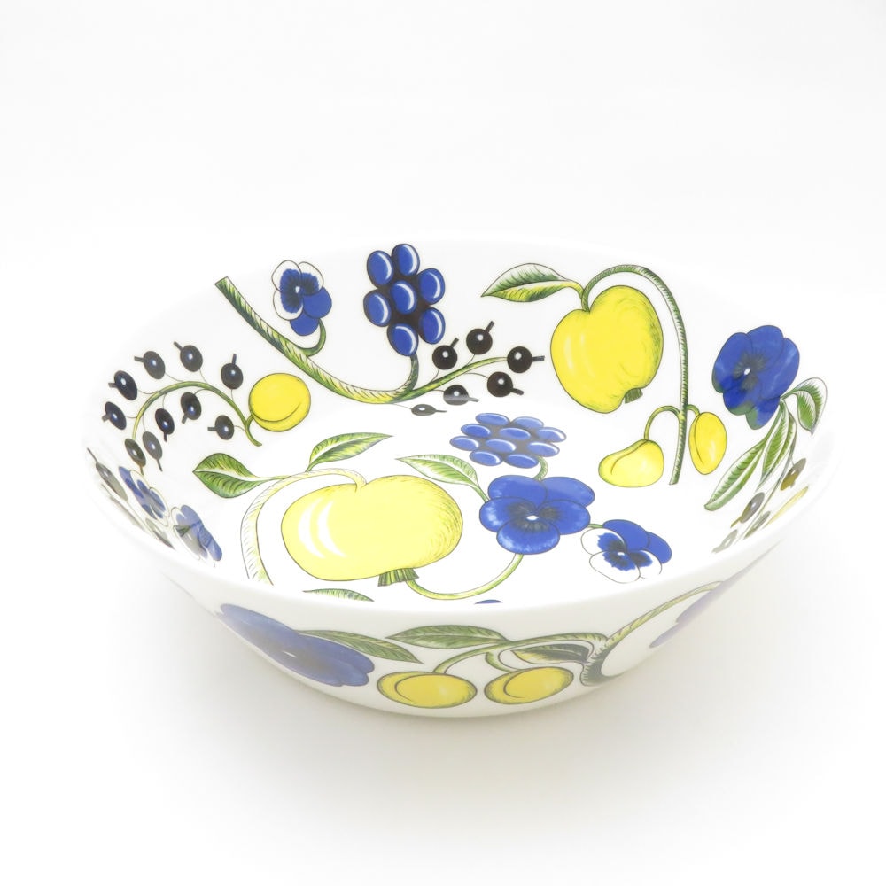 ARABIA アラビア パラティッシ カラー ボウル 23cmプレート 深皿 ディープ SC8988G1 【中古】