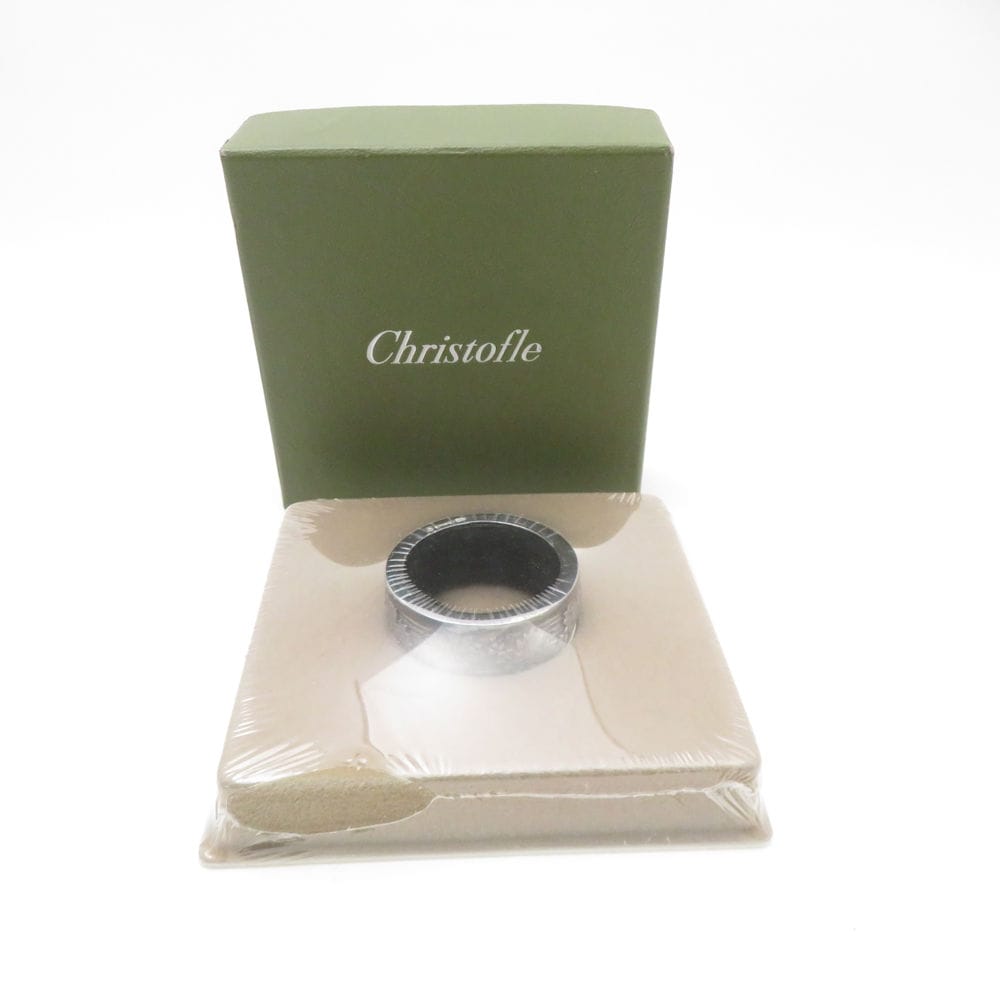 未使用 Christofle クリストフル ナプキンリング SC9054G1 【中古】