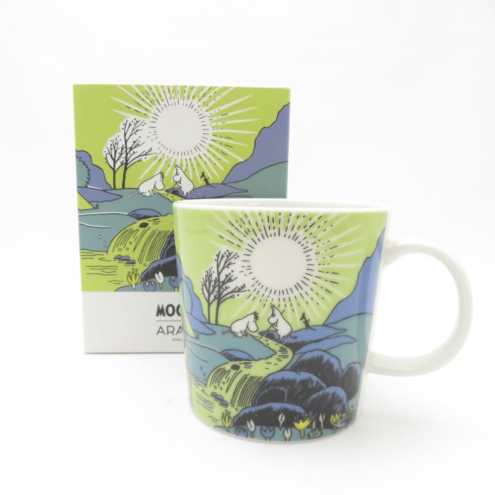 未使用 ARABIA アラビア ムーミンズデイ マグカップ 2024 スプリング ティー コーヒー SN402V2 【中古】