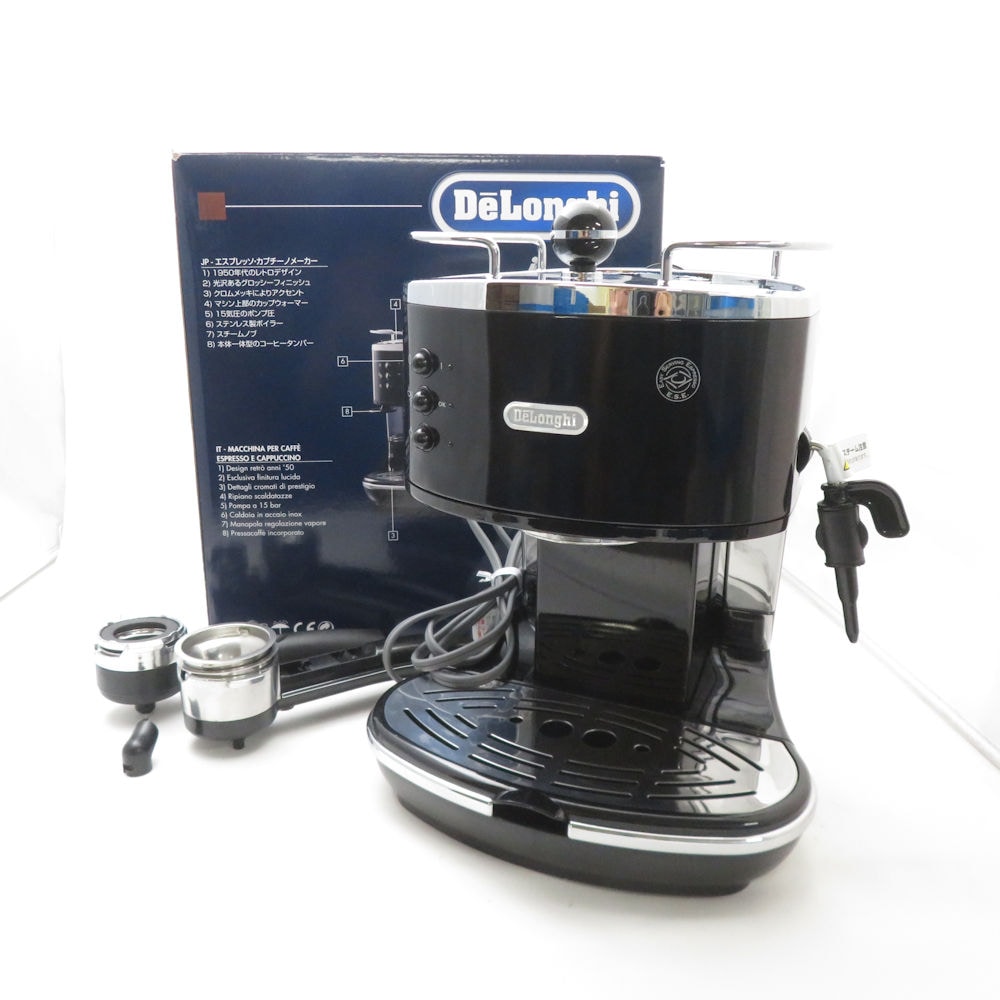 美品 DeLonghi デロンギ icona アイコナ ECO310 エスプレッソ・カプチーノメーカー SY13331Z 【中古】