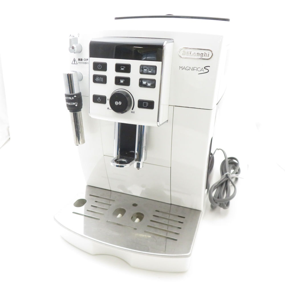 DeLonghi デロンギ ECAM23120 マガニフィカS コンパクト全自動エスプレッソマシン コーヒーメーカー SC9098Z 【中古】