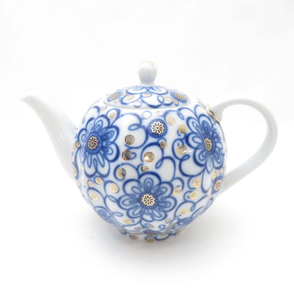 未使用 Imperial Porcelain インペリアルポーセリン ティーポット つる花 SM4643A3 【中古】