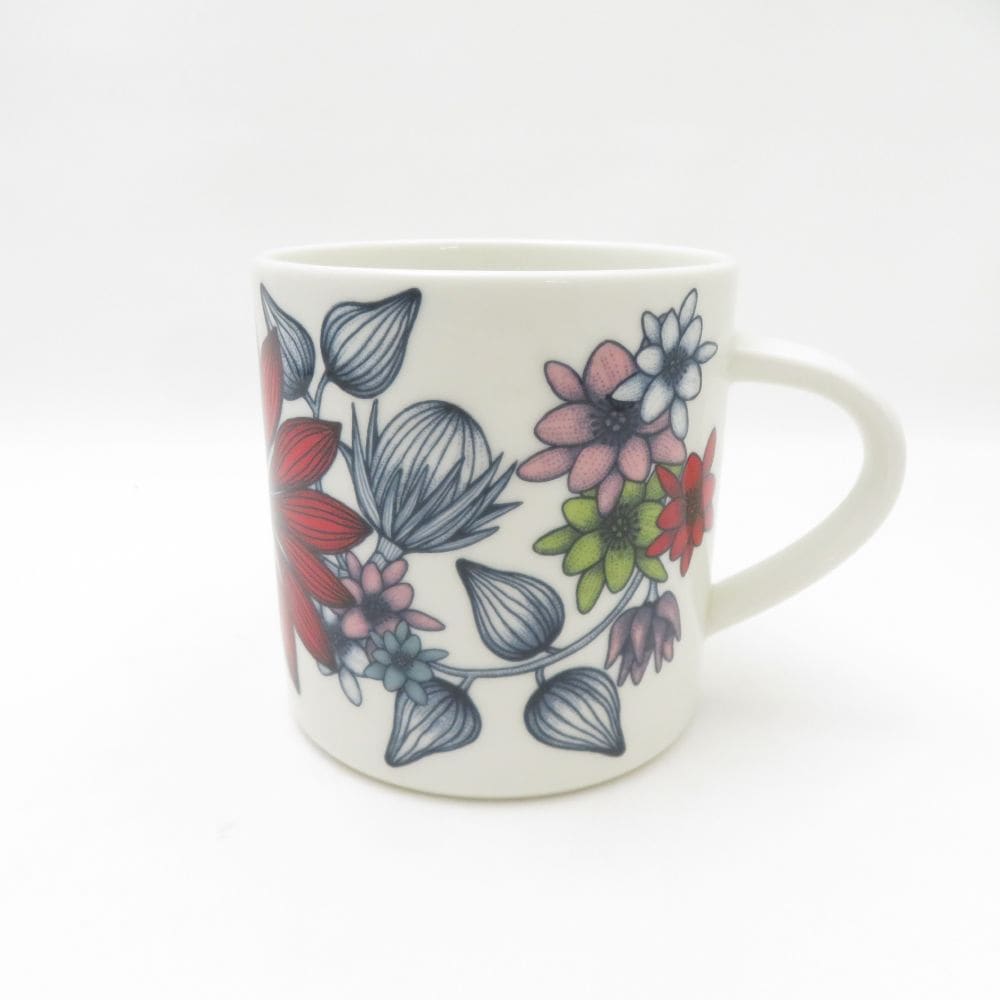 美品 ARABIA アラビア Runo ルノ サマーレイ マグカップ ティー コーヒー 北欧 フィンランド 旧刻印 SU13195F1 【中古】