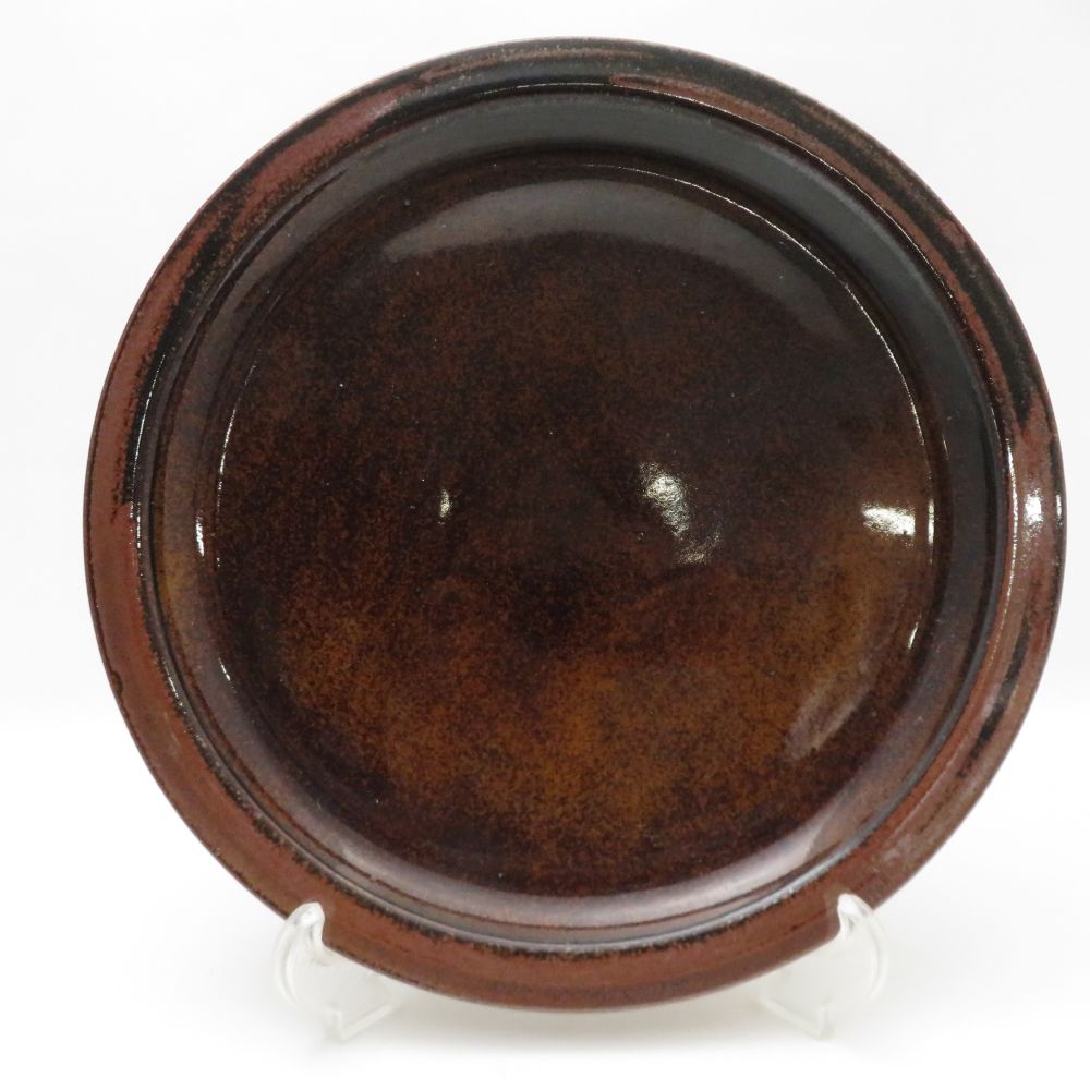 美品 Knabstrup クナブストラップ 大皿 プレート 北欧 デンマーク ヴィンテージ SU13198F1 【中古】