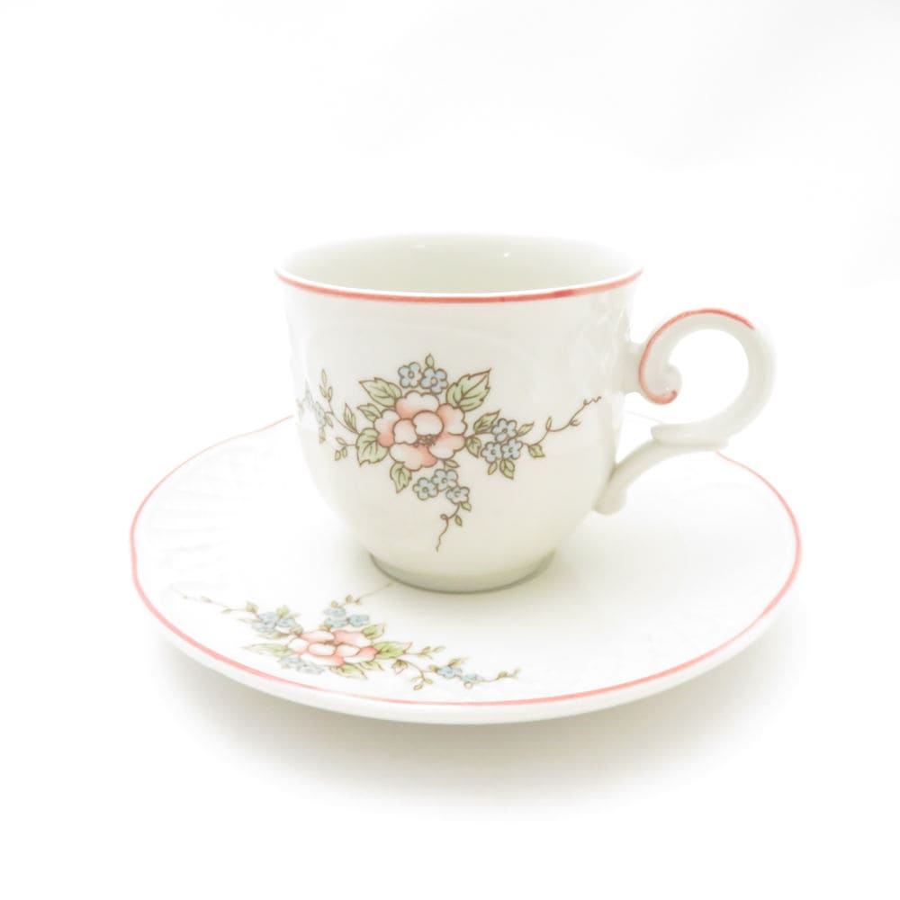 美品 Villeroy&Boch ビレロイ＆ボッホ ダンバリーミント デミタスカップ＆ソーサー THE DANBURY MINT SY13309B3 【中古】