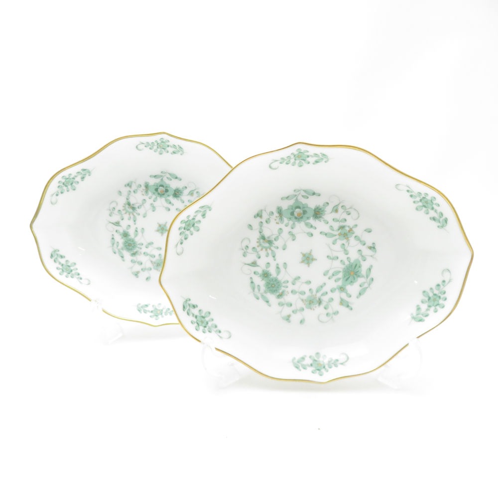 美品 RAYNAUD レイノーリモージュ インドの華 小皿 12×15.5cmプレート トレイ SC9168B3 【中古】